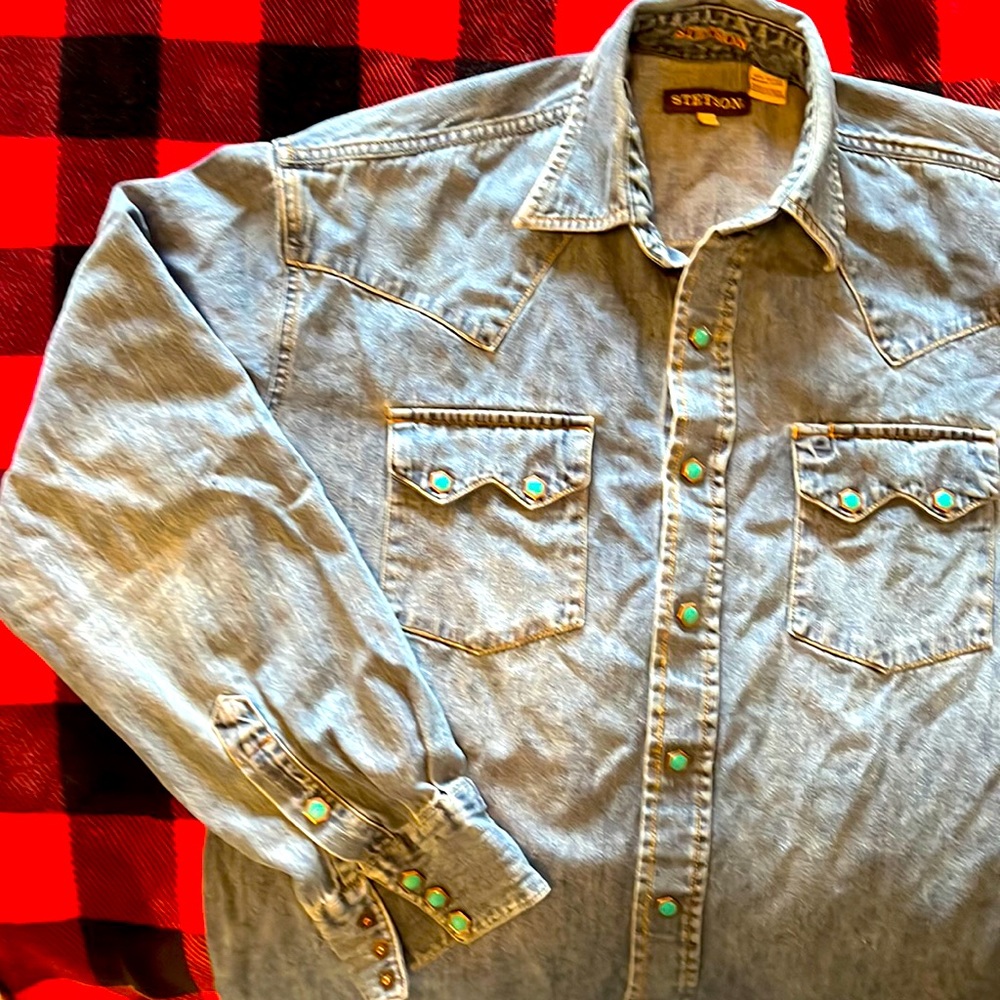 Stetson denim shirt
